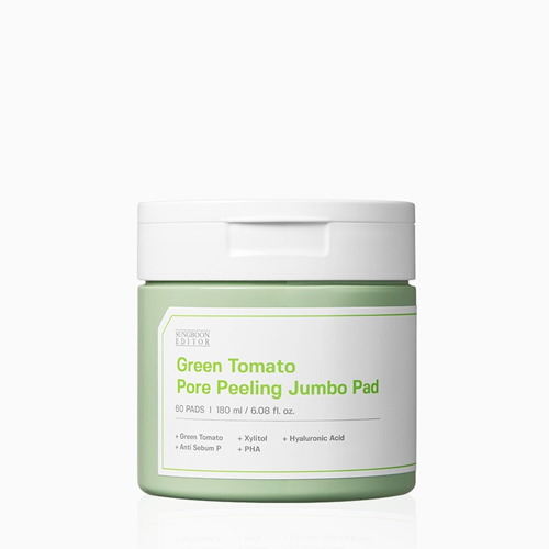 GREEN TOMATO PORE PEELING JUMBO PAD (60EA)180ML