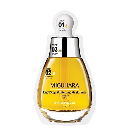 BIG 3 STEP WHITENING MASK PACK ORIGIN (1.7ML+2ML+25ML)