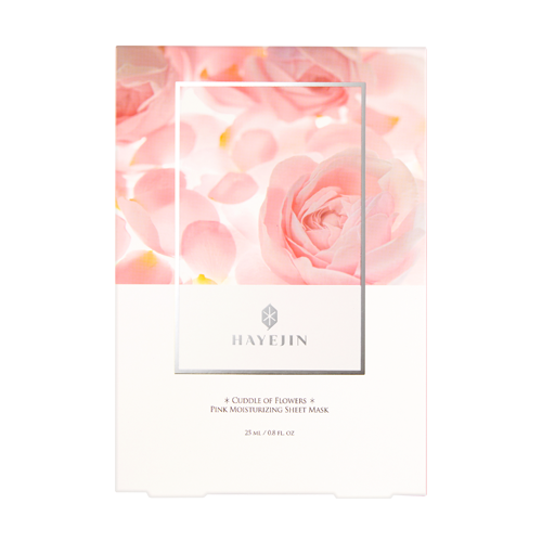 CUDDLE OF FLOWERS PINK MOISTURIZING SHEET MASK 125ML (25ML*5EA)