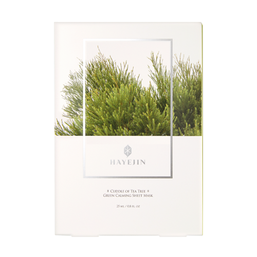 CUDDLE OF TEA TREE GREEN CALMING SHEET MASK 125ML (25ML*5EA)