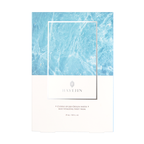 CUDDLE OF JEJU OXYGEN WATER BLUE VITALIZING SHEET MASK 125ML (25ML*5EA)
