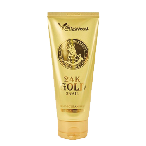 MILKY PIGGY 24K GOLD SNAIL FOAM CLEANSING